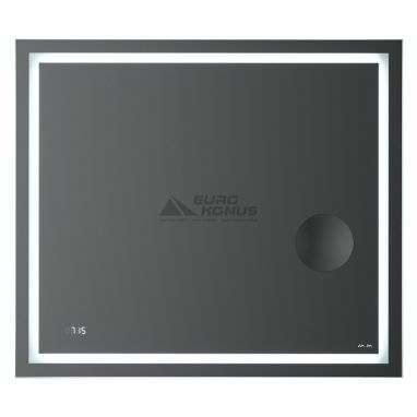 AM.PM Зеркало с LED подсветкой, часами и косметическим зеркалом M91AMOX0803WG